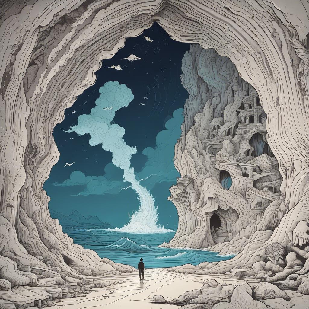 On a Silver Beach artwork