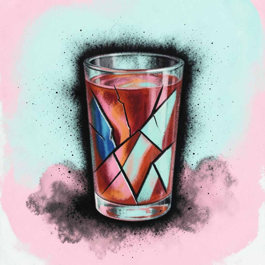 HATE, GIN & GLORY artwork
