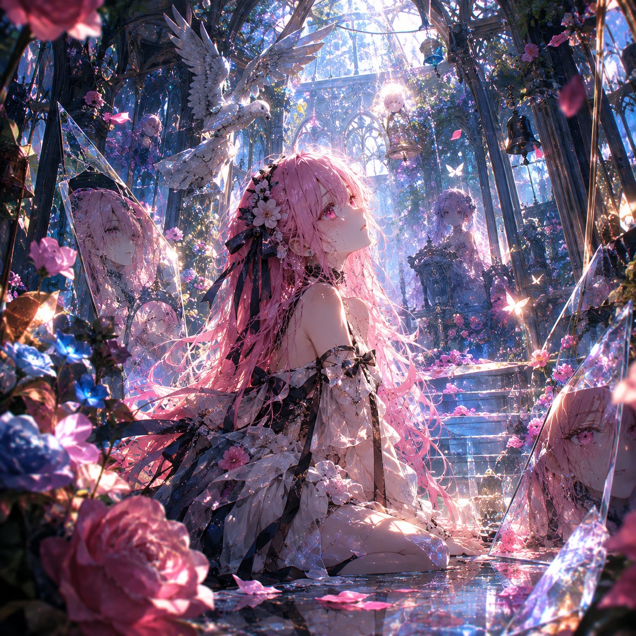 Glass Garden Echoes artwork