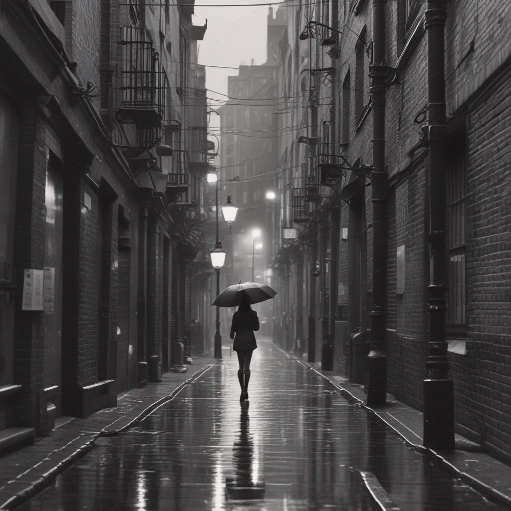 戴望舒雨巷 · artwork