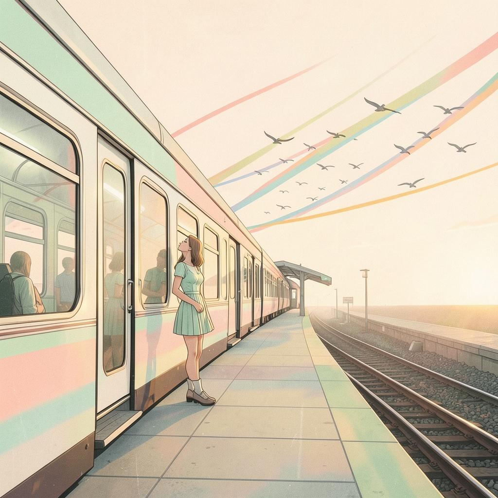 En rêvant des oiseaux migrateurs（渡り鳥にあこがれて） artwork