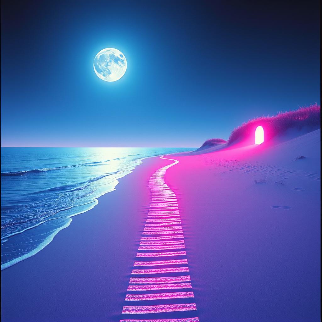 Natasha Bodil - On the beach (sigX remix) artwork
