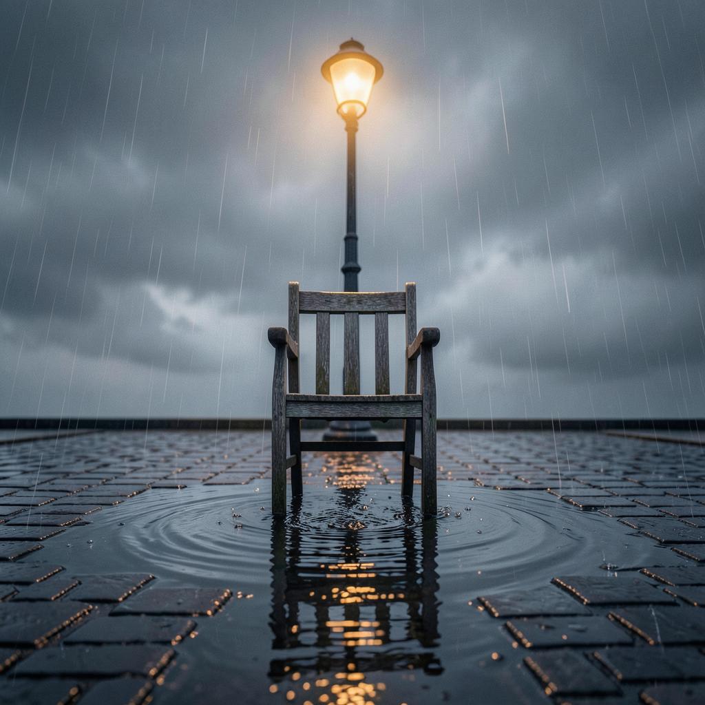 Blues in the Rain artwork
