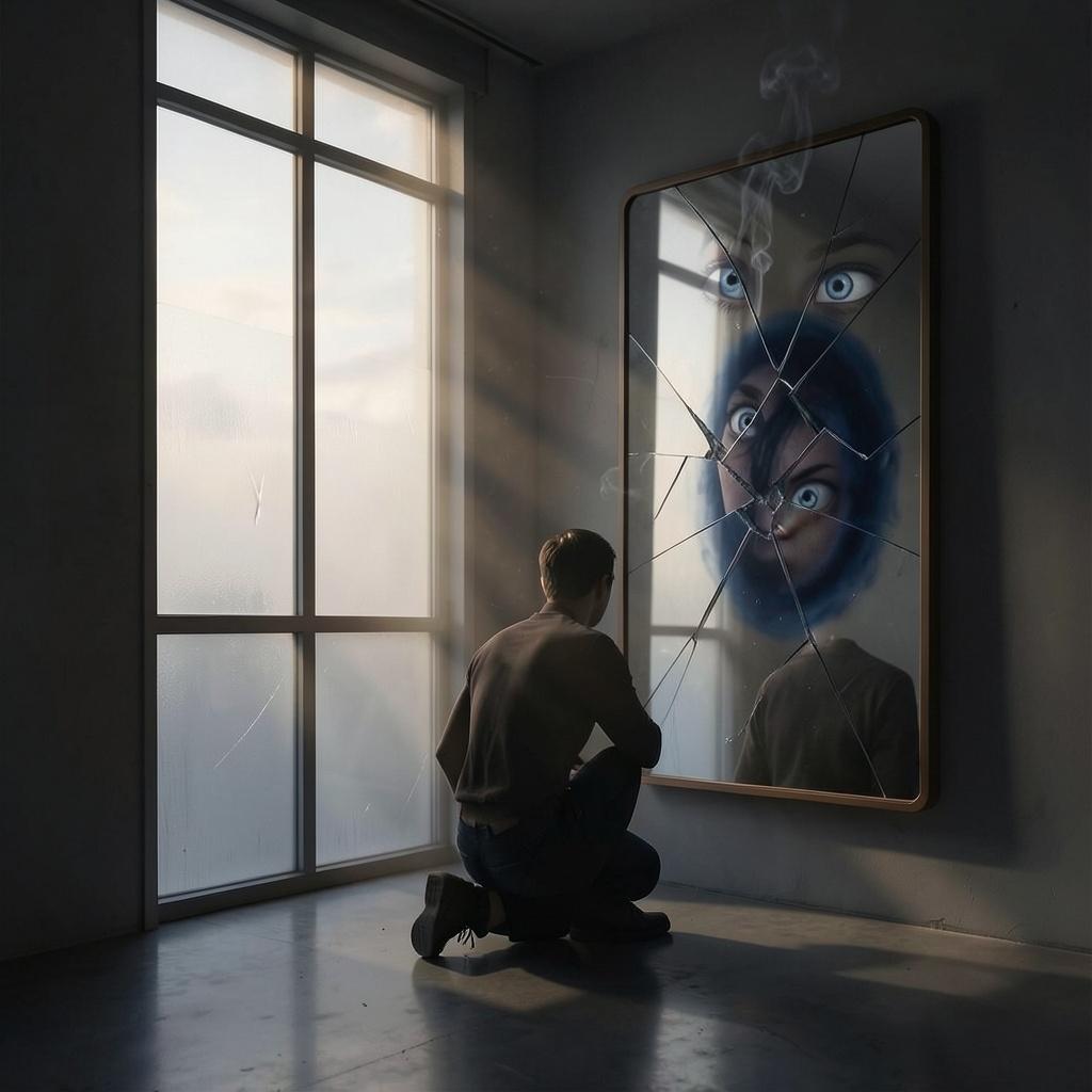 Morning mirrors artwork