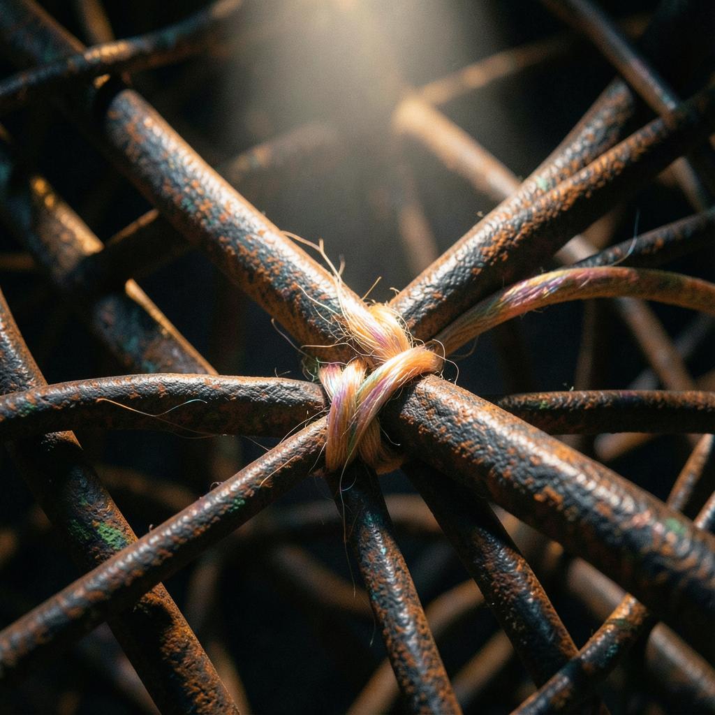 Caught in Web of Lies artwork
