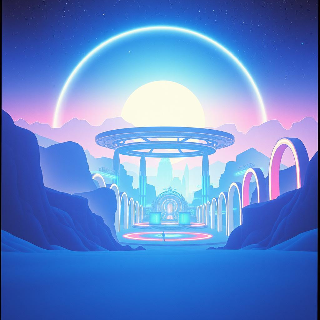 Neon Odyssey Rush artwork