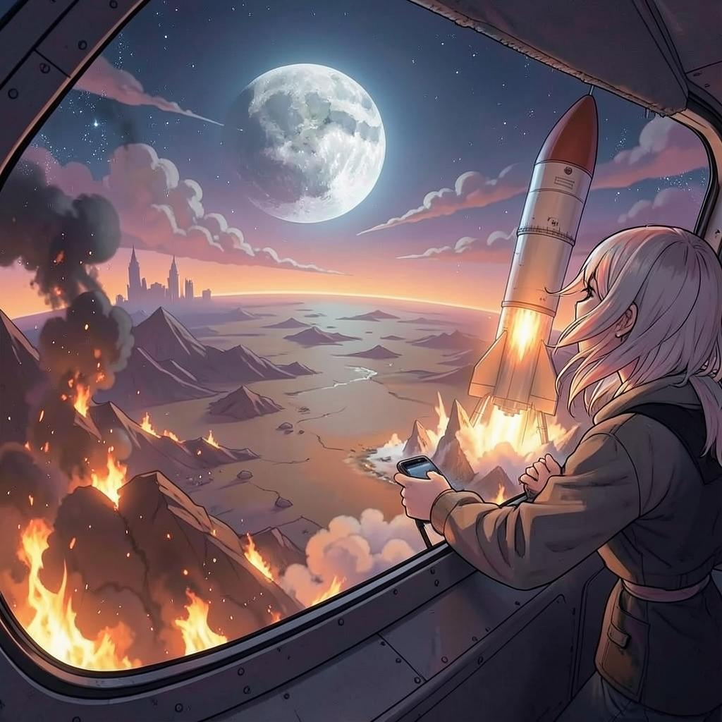 TAKE ME TO THE MOON artwork