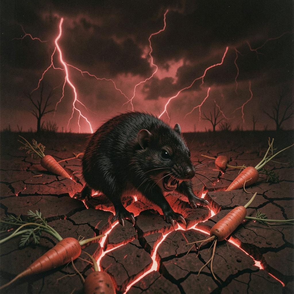 Krety na działce pod Grudziądzem artwork