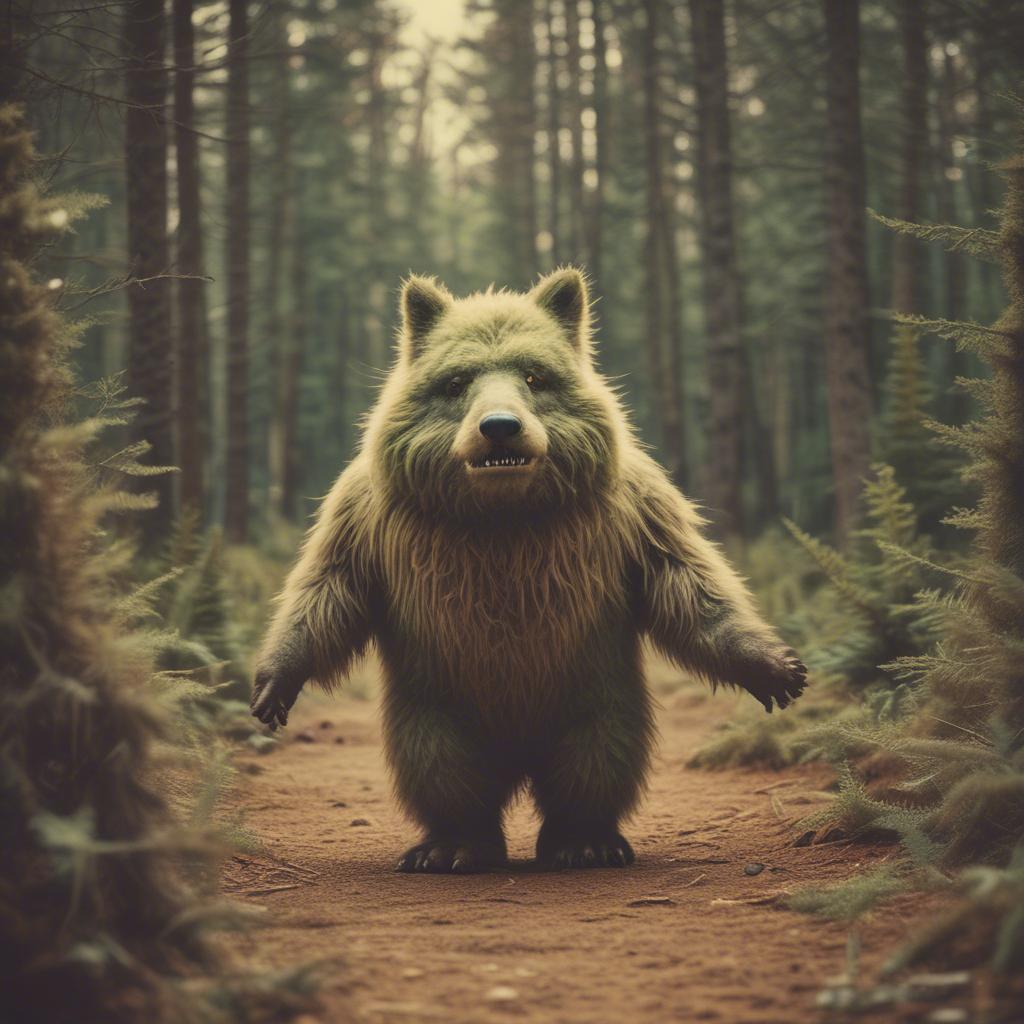* Bigfoot Standing There artwork