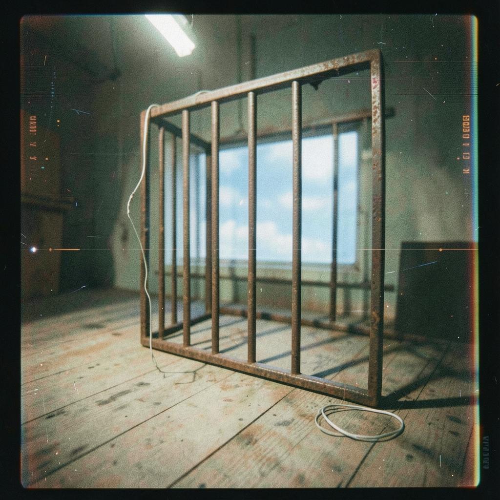 caged bird artwork
