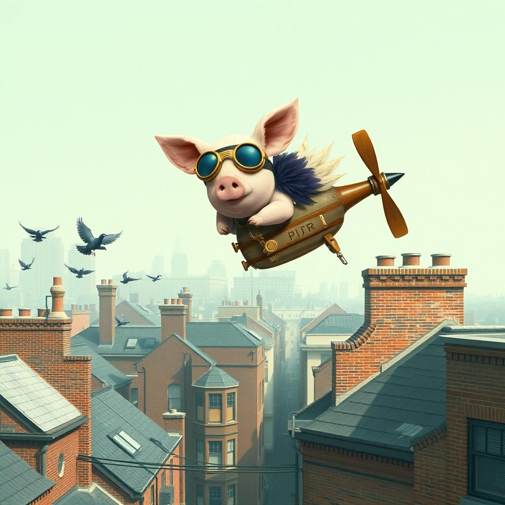 Sky Pigs & Cigarettes artwork