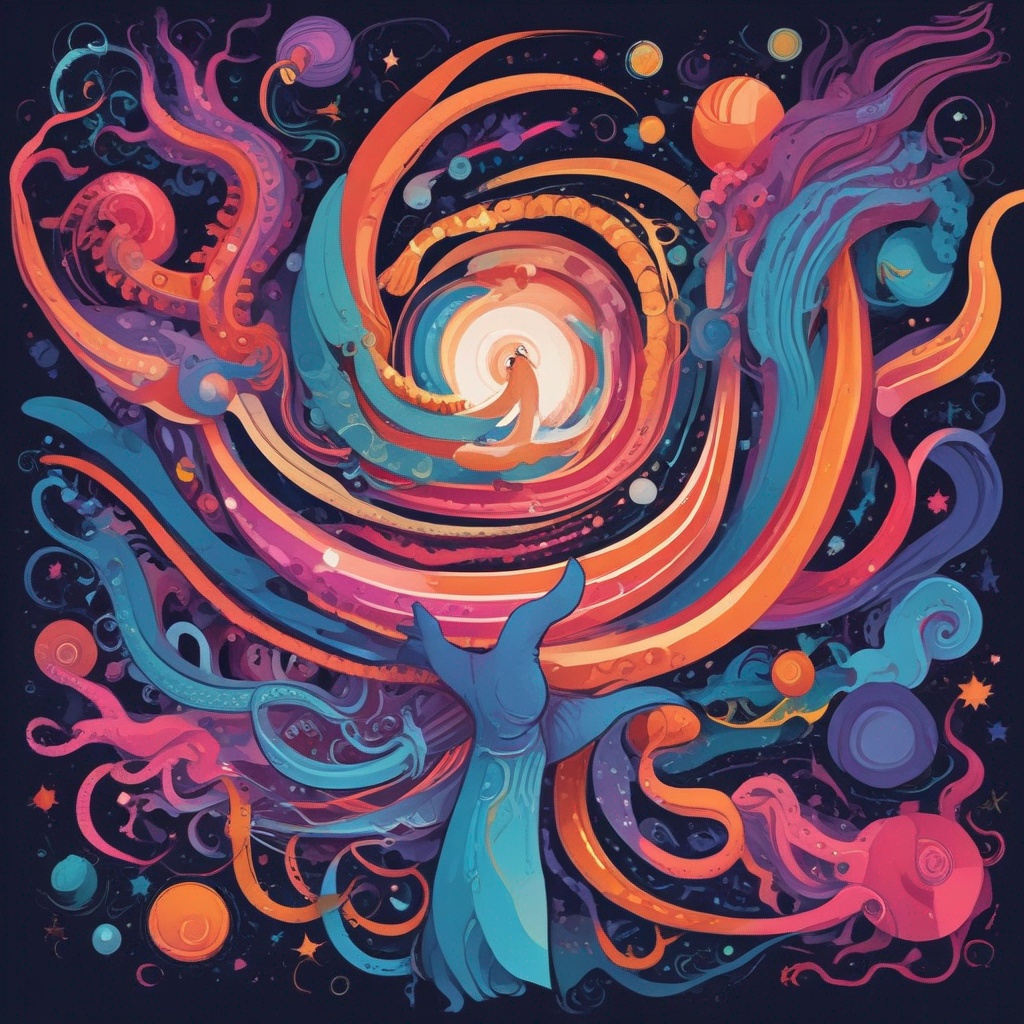 all the glorps in the space! artwork