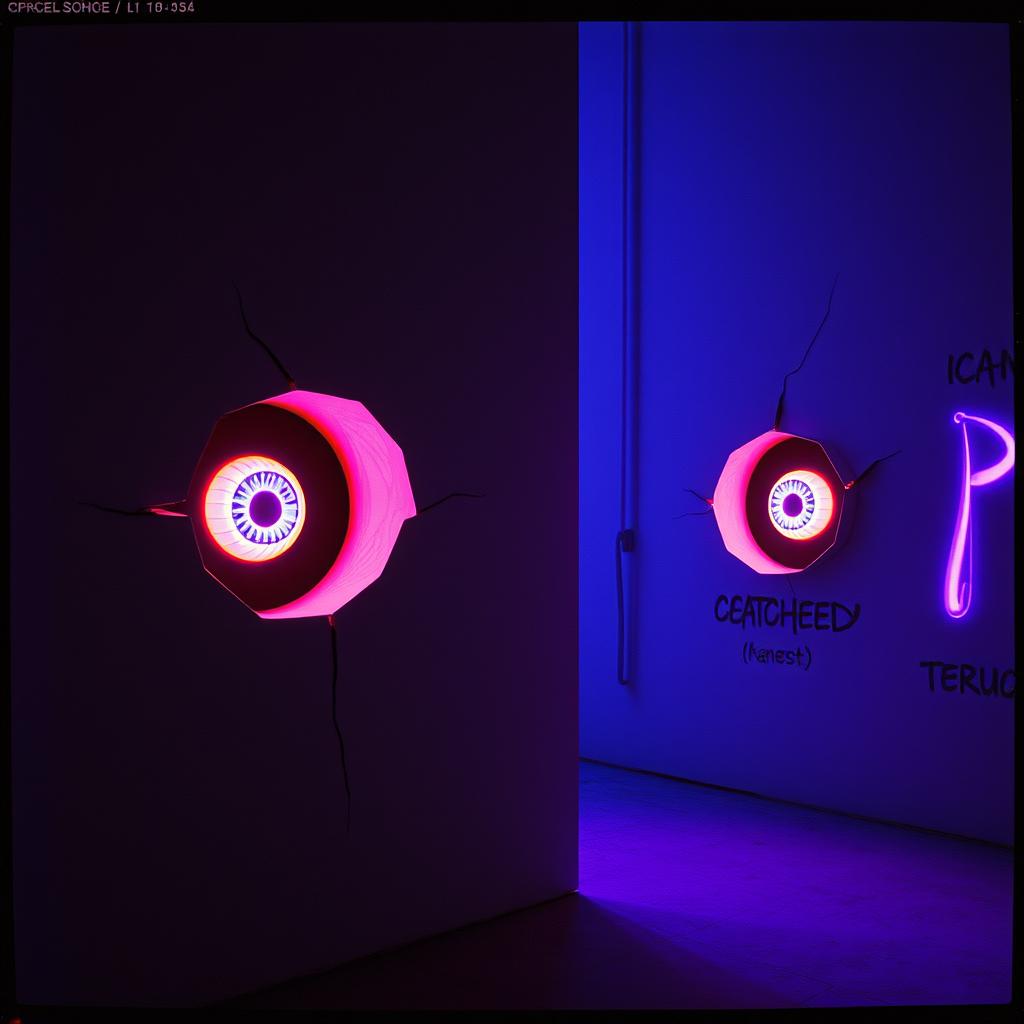 Eye in the wall lyric change and female artwork