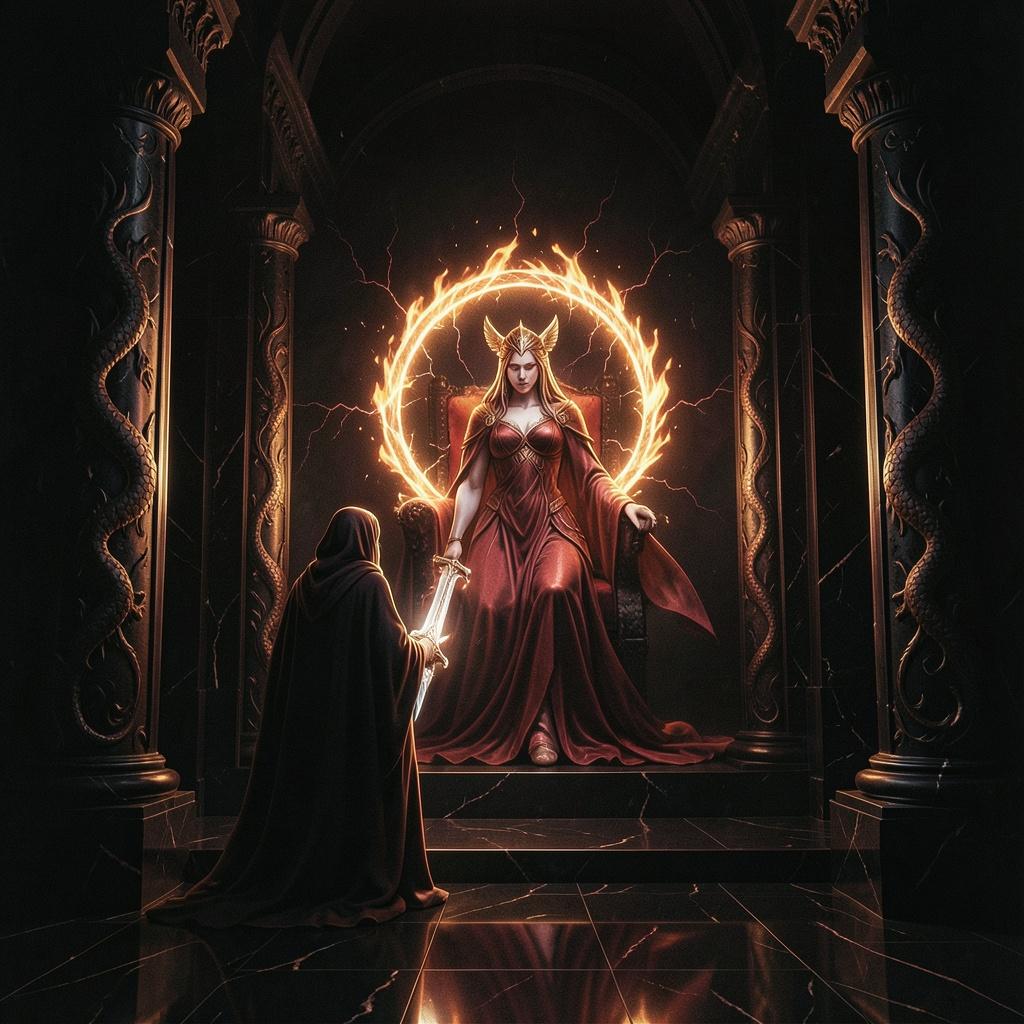 Abasi and the Queen Battle Ready artwork