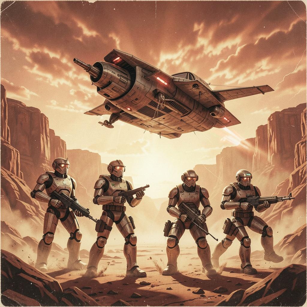 The Four Amigos artwork