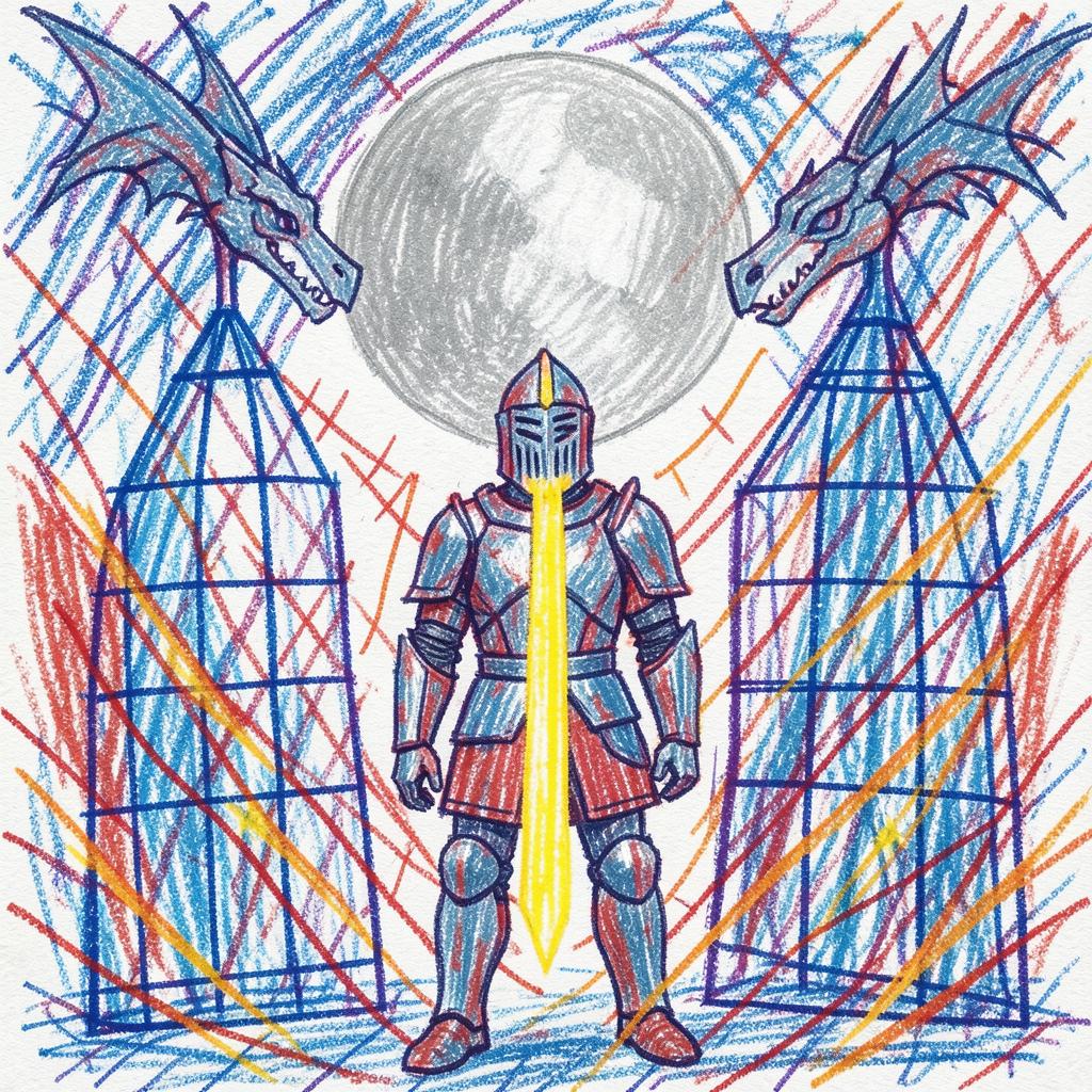 Space-Time Knights artwork