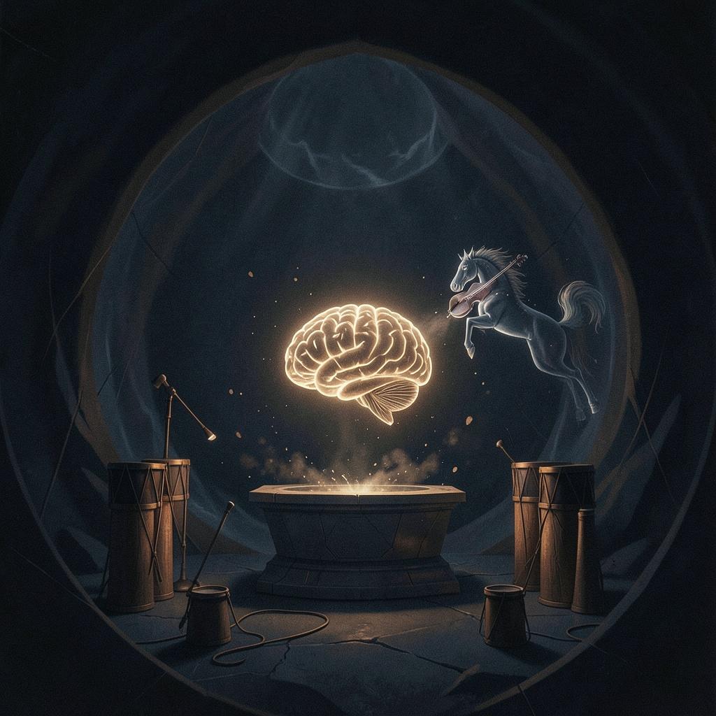 I felt a Funeral, in my Brain - Emily Dickinson artwork