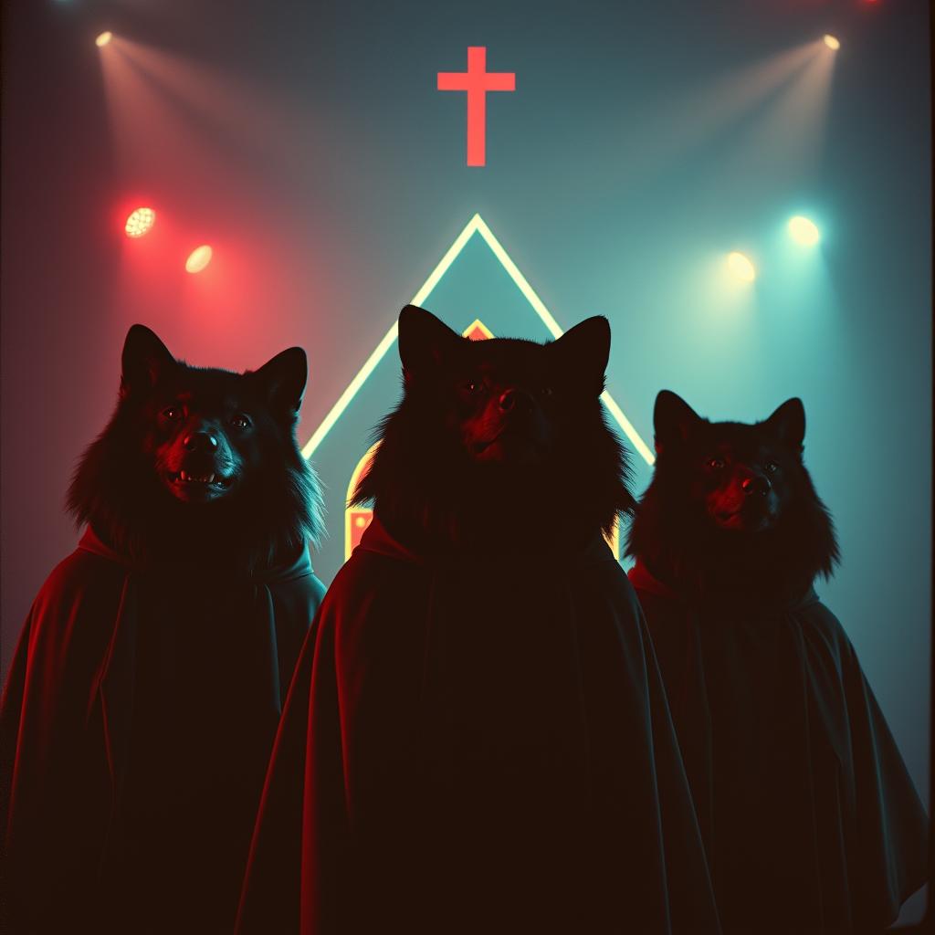 WOLVES IN CHOIR ROBES artwork
