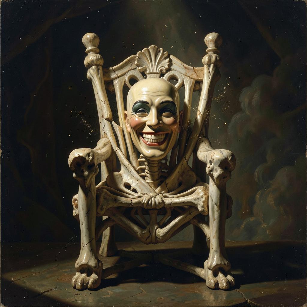 The Bigger the Lie, the Bigger the Smile artwork