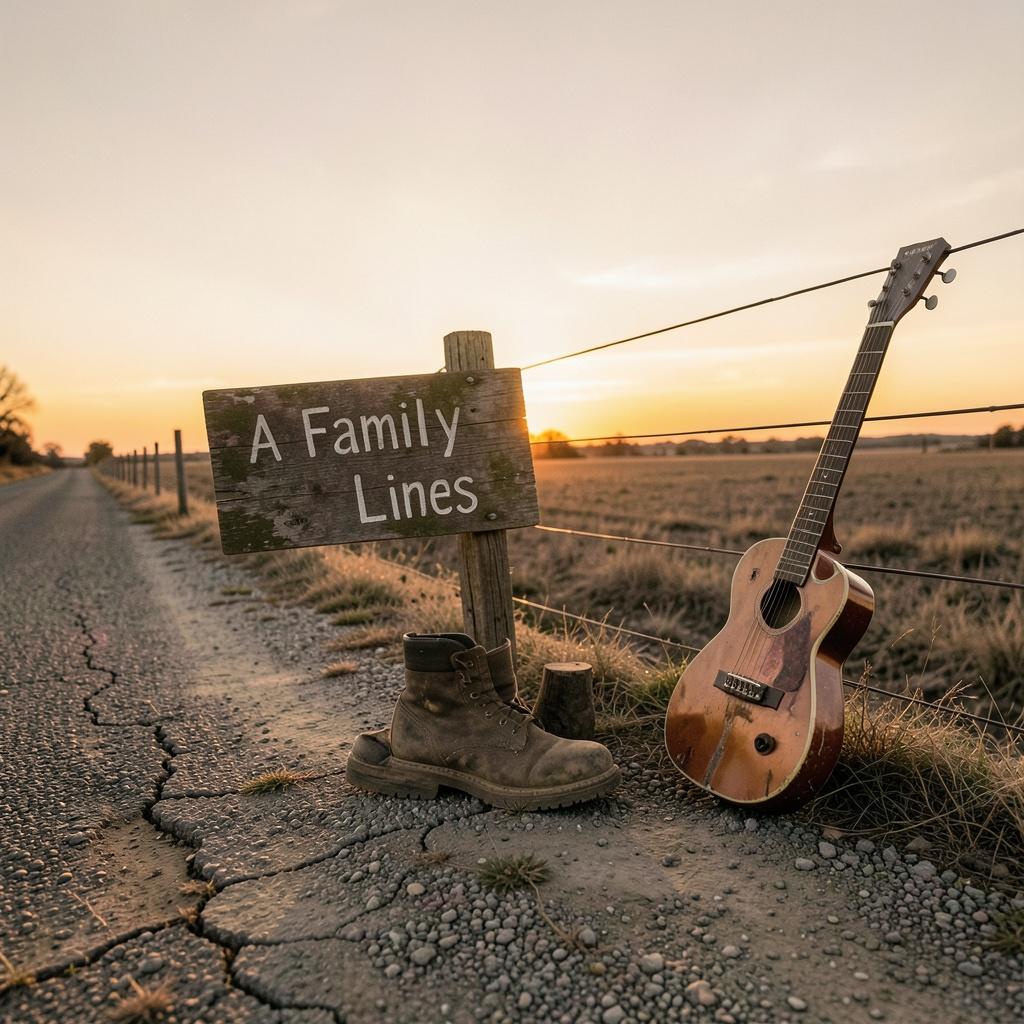 Family lines artwork