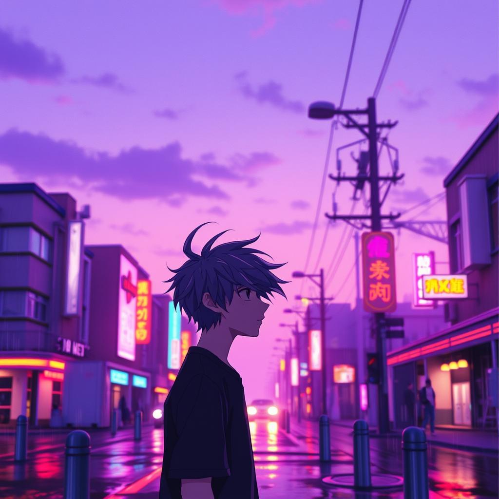 Purple Eyes, Quiet Heart (ver 2) artwork