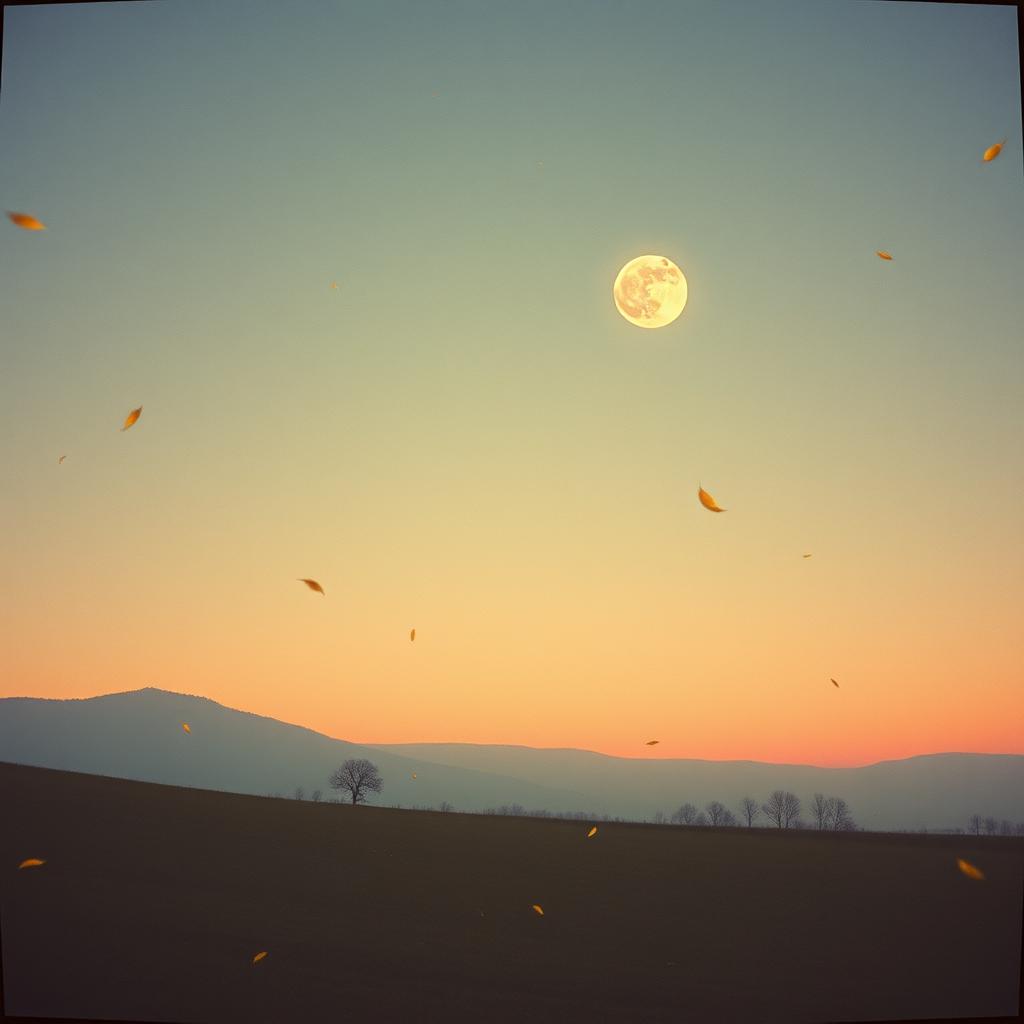 Long autumn nights artwork