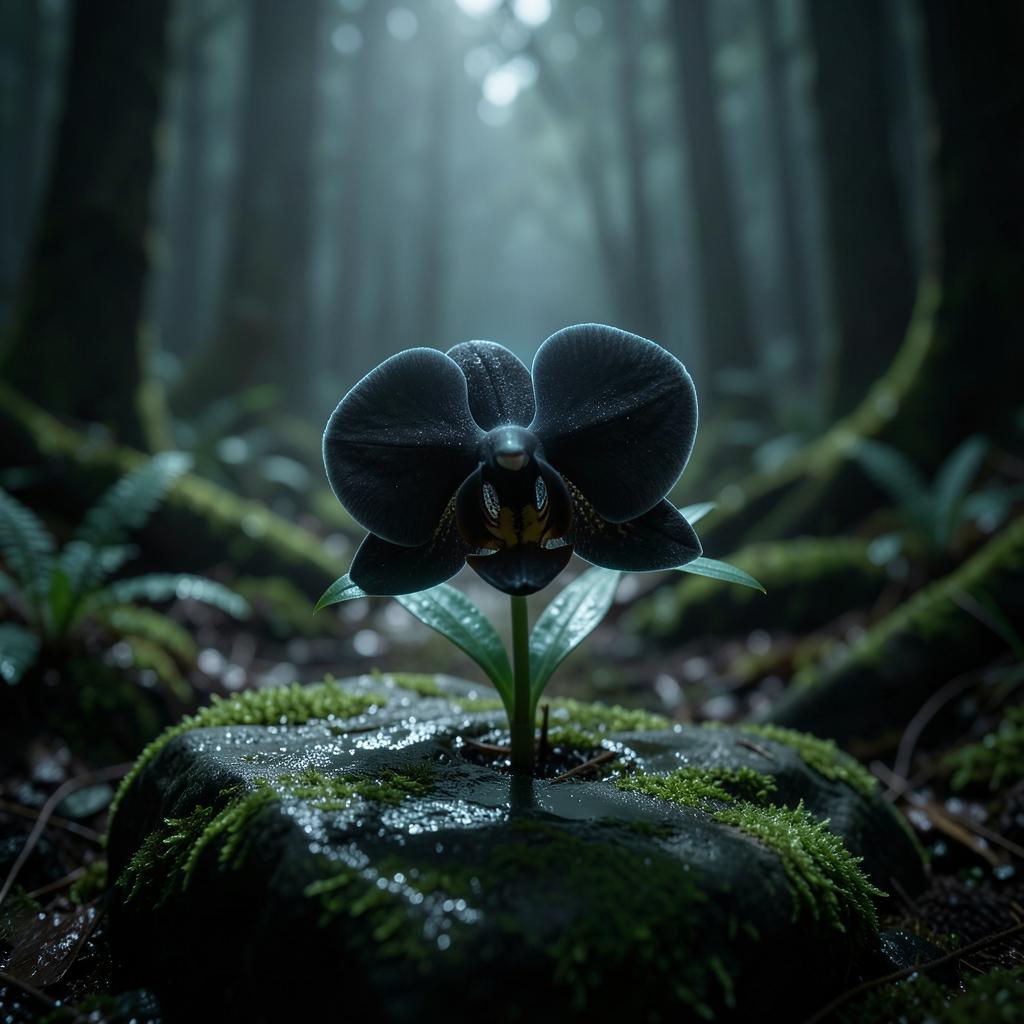 black orchidae artwork