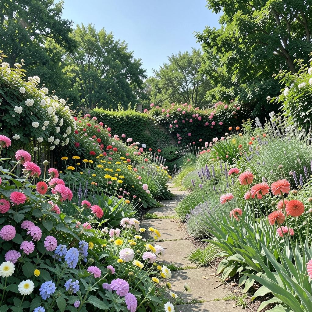 Flowing Pop Garden artwork
