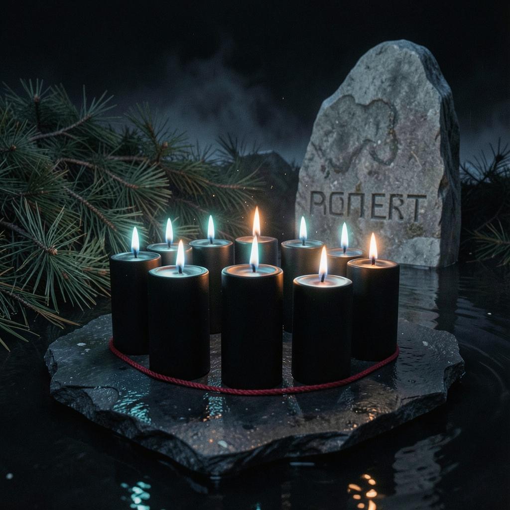 Raven Rune Circle (Haunting Witchfire Mix) artwork