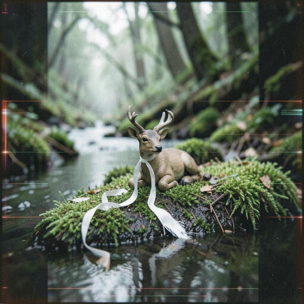 傷ついた鹿 artwork