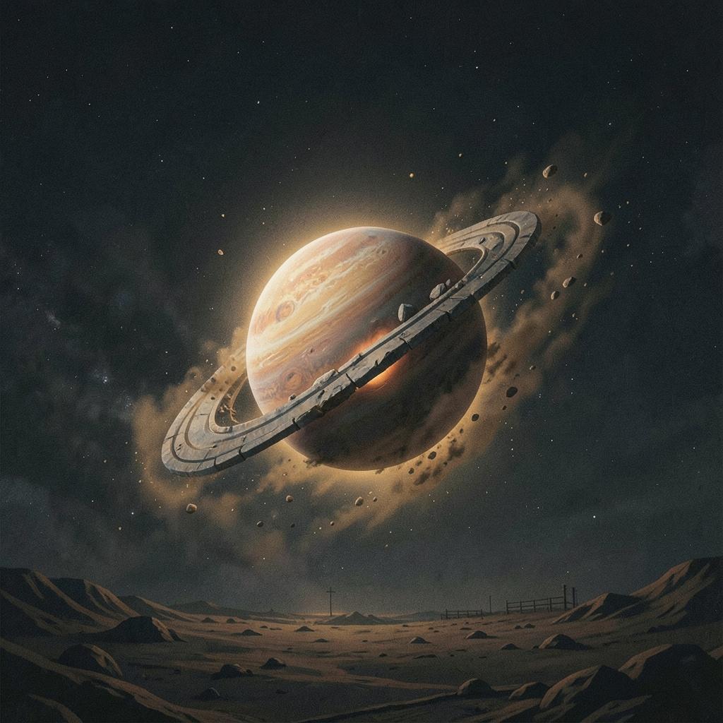 #6 Accretion (A Planet Forms) artwork