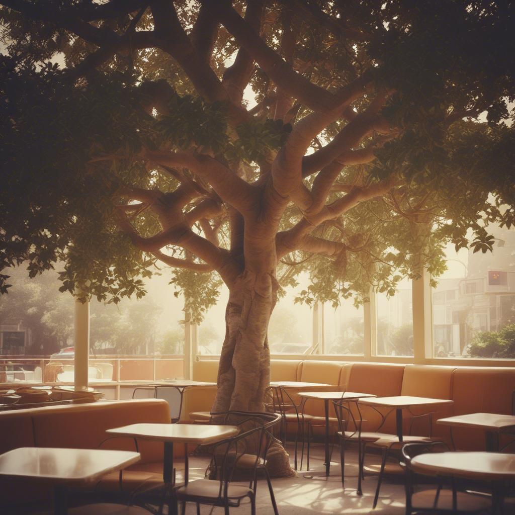 What do I do if a tree visits my cafe