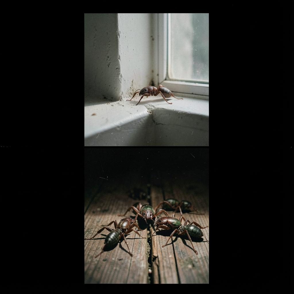 Infested artwork