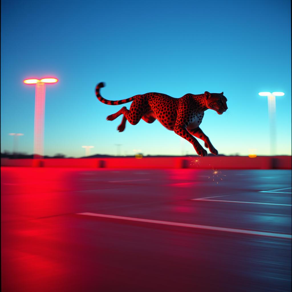 Cheetah’s artwork