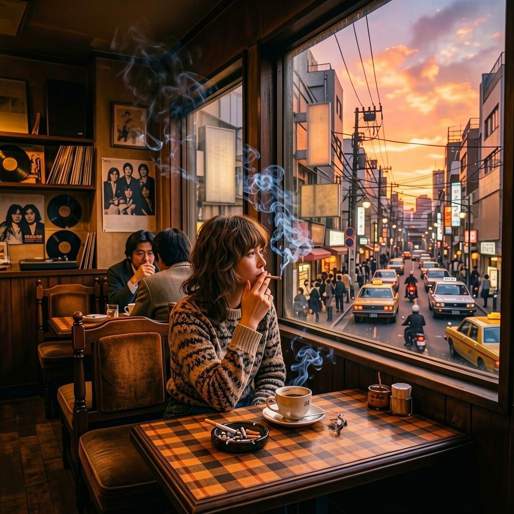 琥珀色の街角 artwork