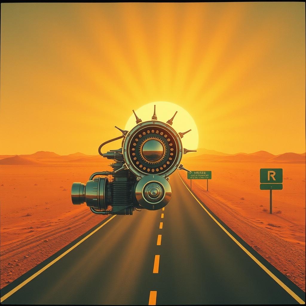 sun engine artwork