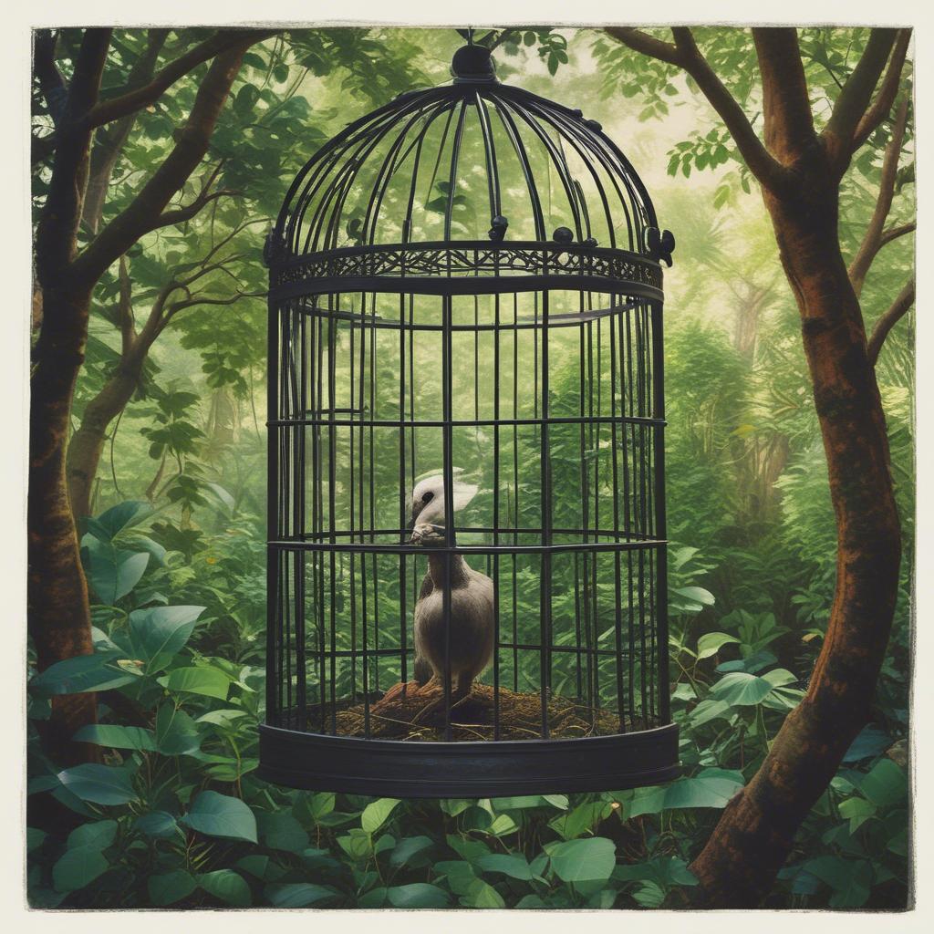 Pour faire le portrait d'un oiseau (Jacques Prévert) artwork