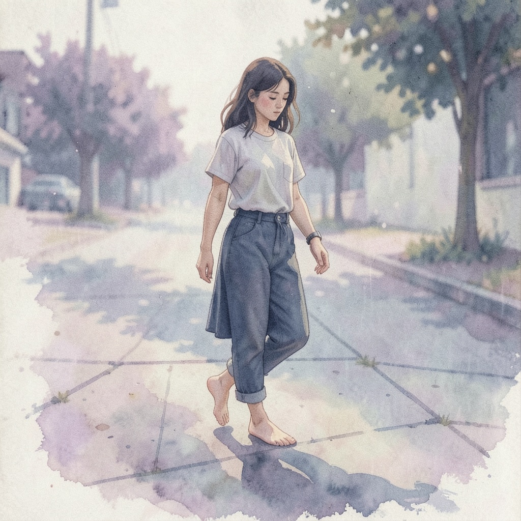 Barefoot artwork