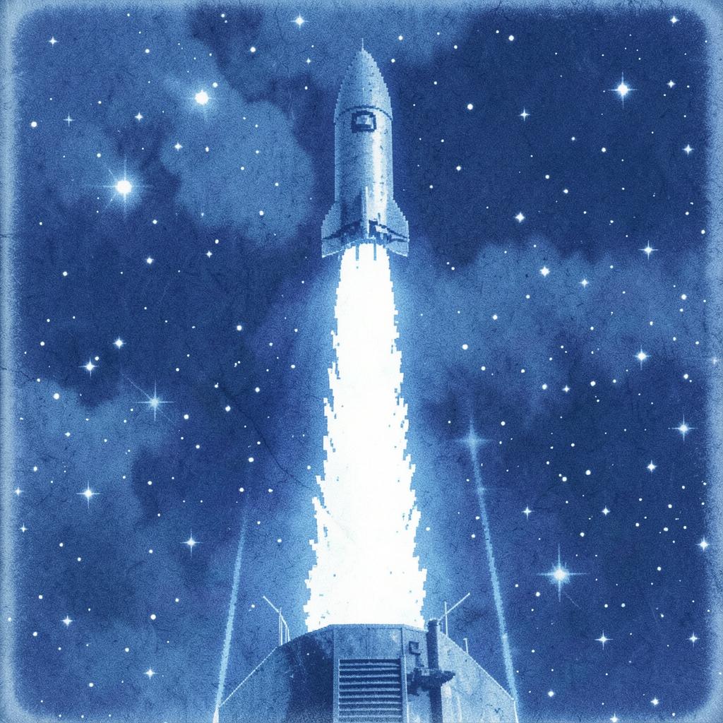 青き星へ、全開で ー Full Throttle to the Blue Planet artwork