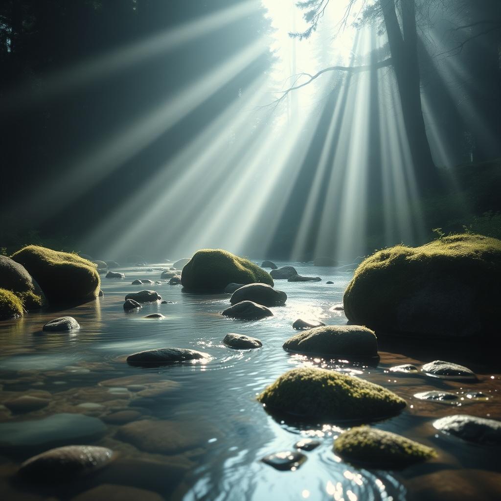 528Hz Rest by the stream 2
