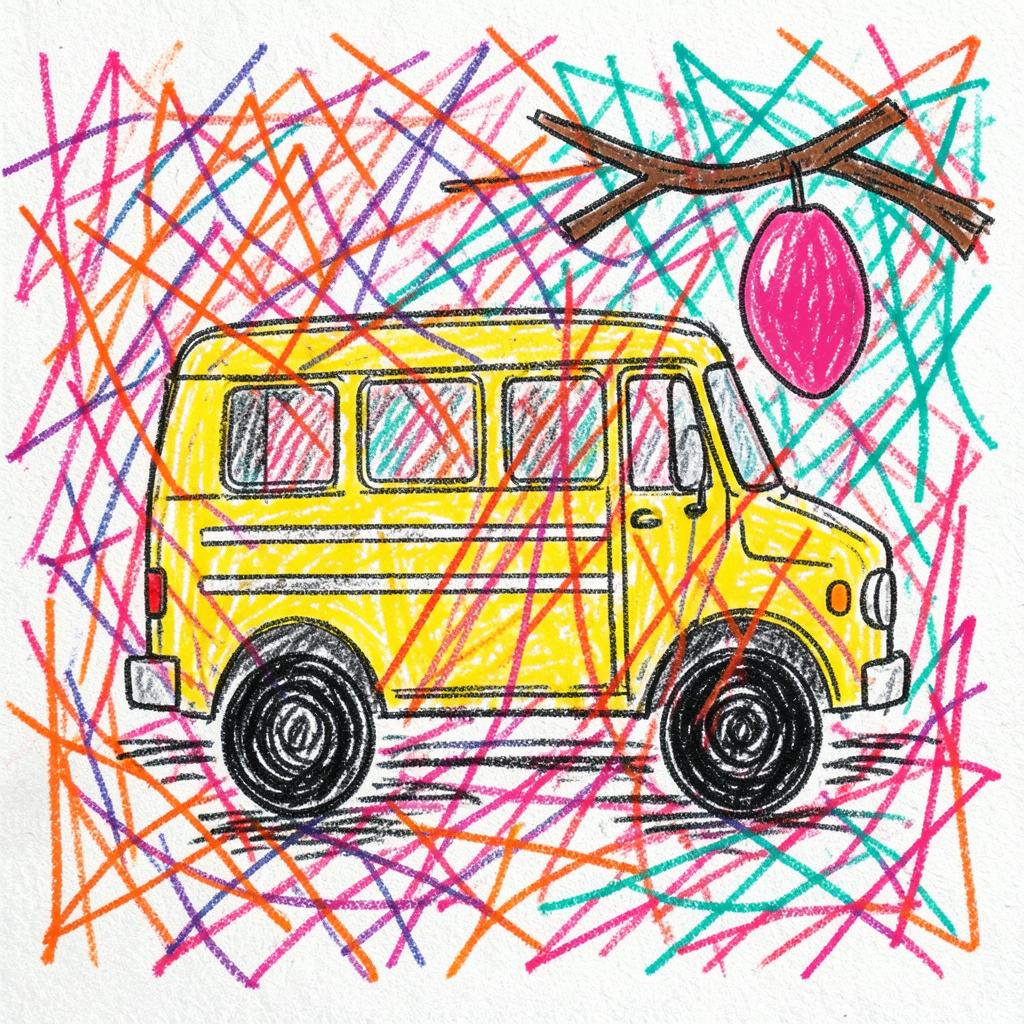 Mango on the Bus artwork