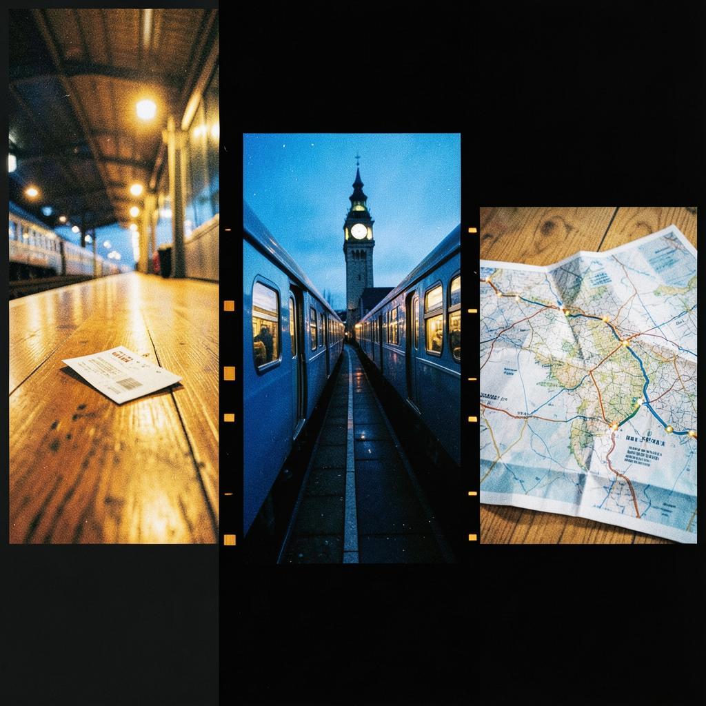 Where the Blue Trains Turn artwork