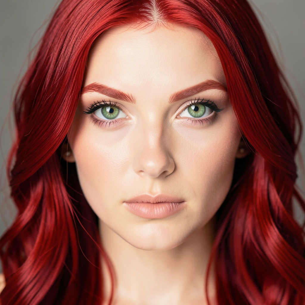 Red-haired Beauty artwork