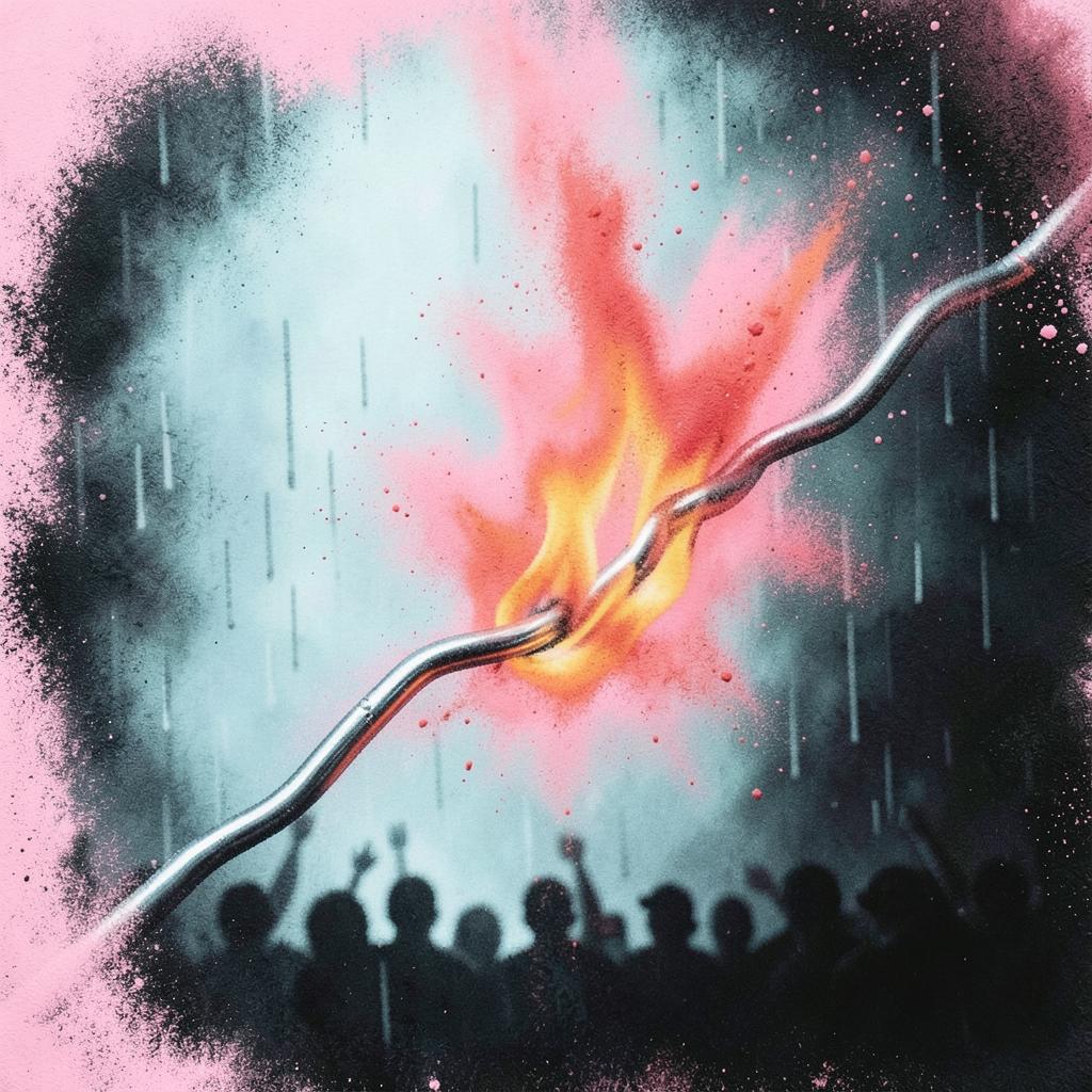 Chrome On Fire artwork