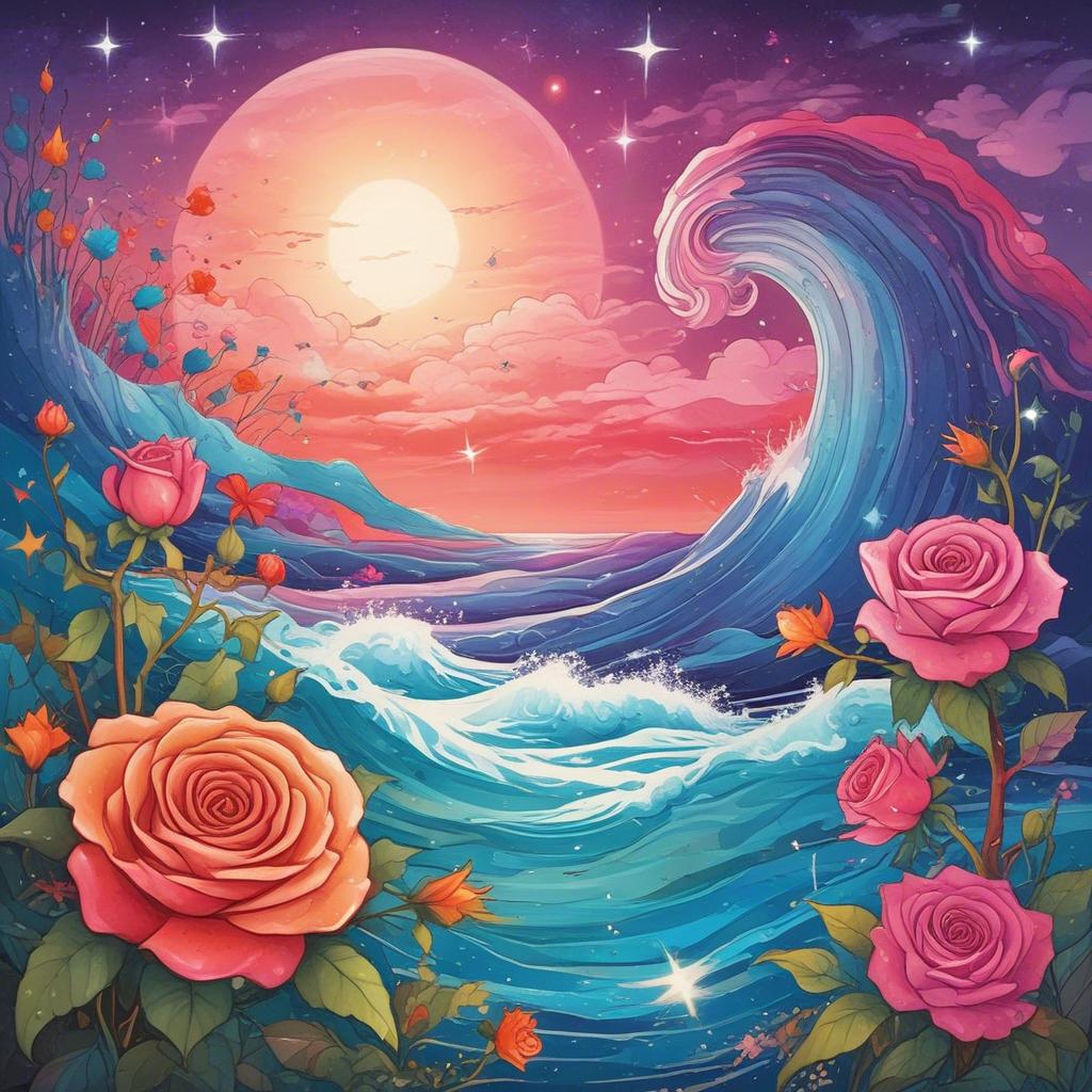 Gözlerin deniz, kaybolurum içinde, artwork