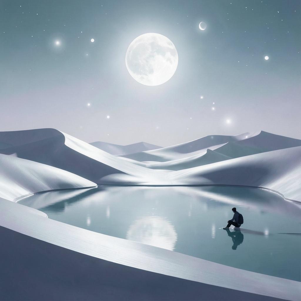 月光の砂漠 — 星を数える旅 — artwork