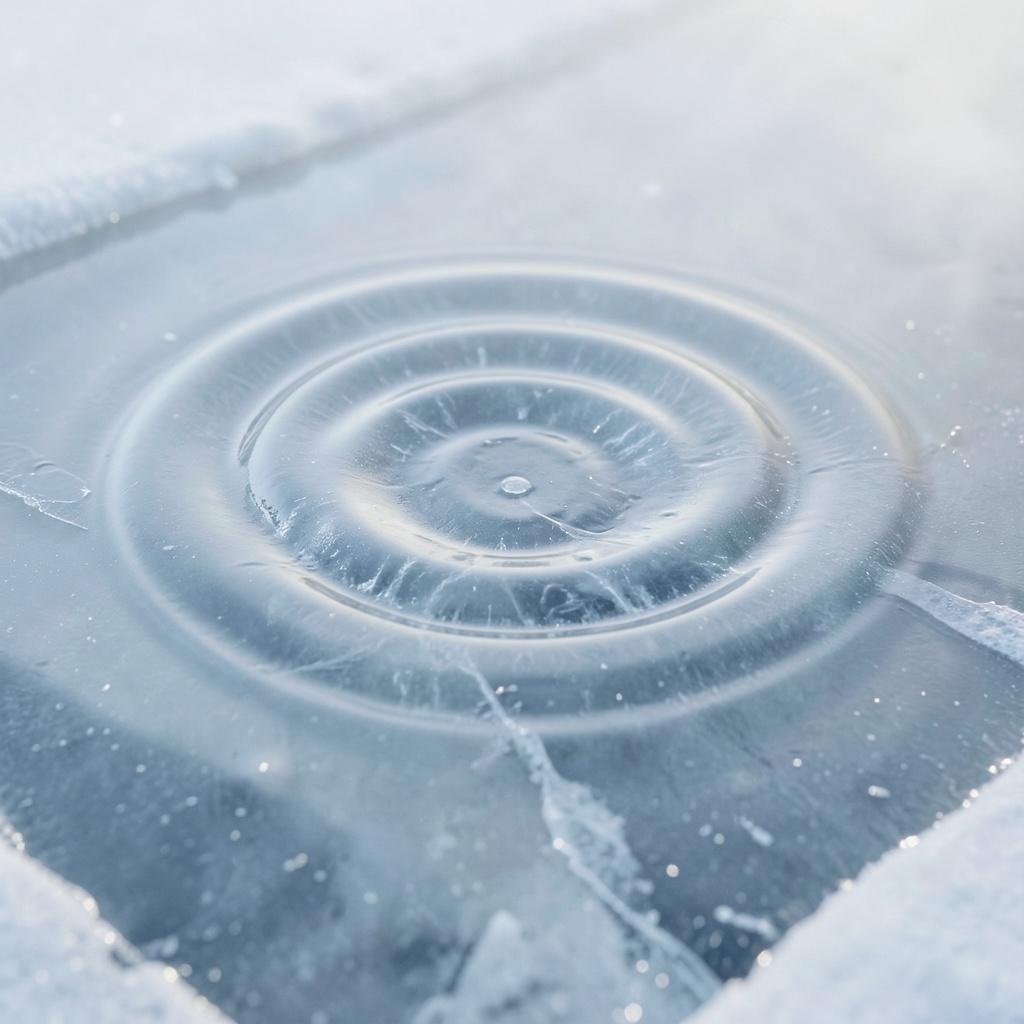 528Hz Frozen Ripple -08g artwork