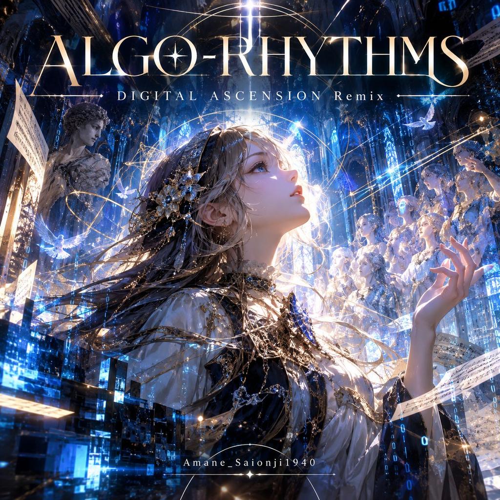 ALGO-RHYTHMS — DIGITAL ASCENSION Remix artwork