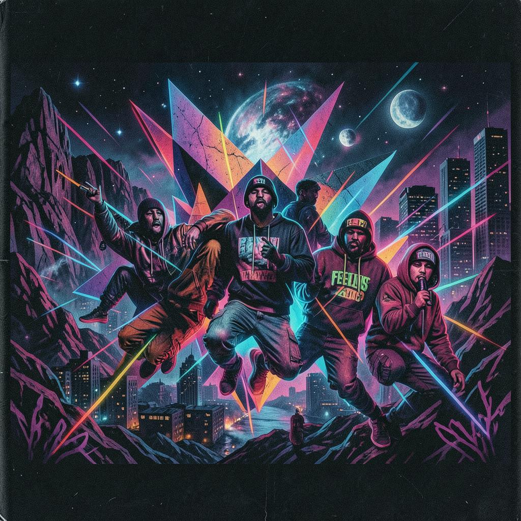 11 Feeligans man hip hop artwork