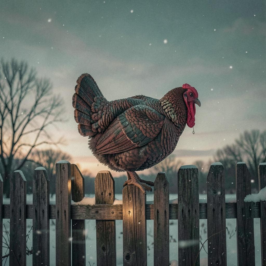 Talking turkey artwork